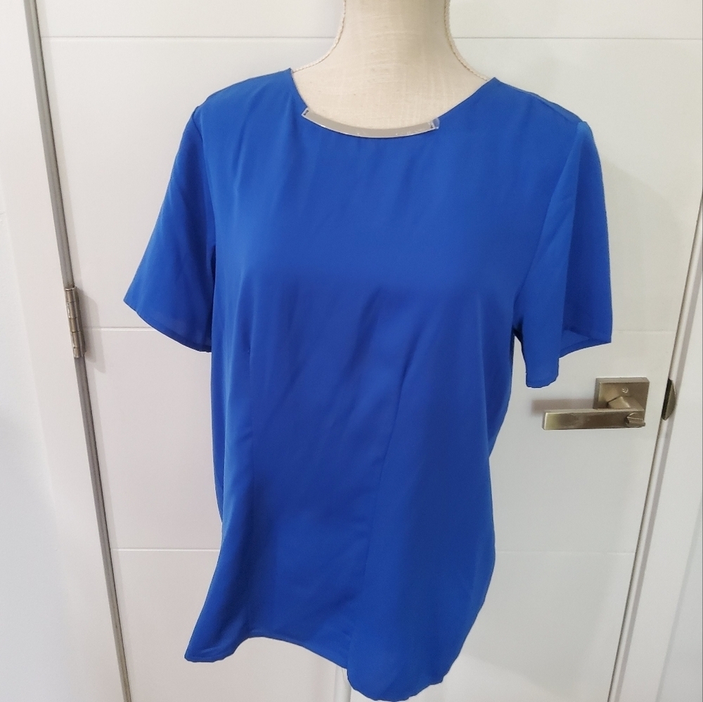 Michael Kors Short Sleeves Top Blouse Size 10